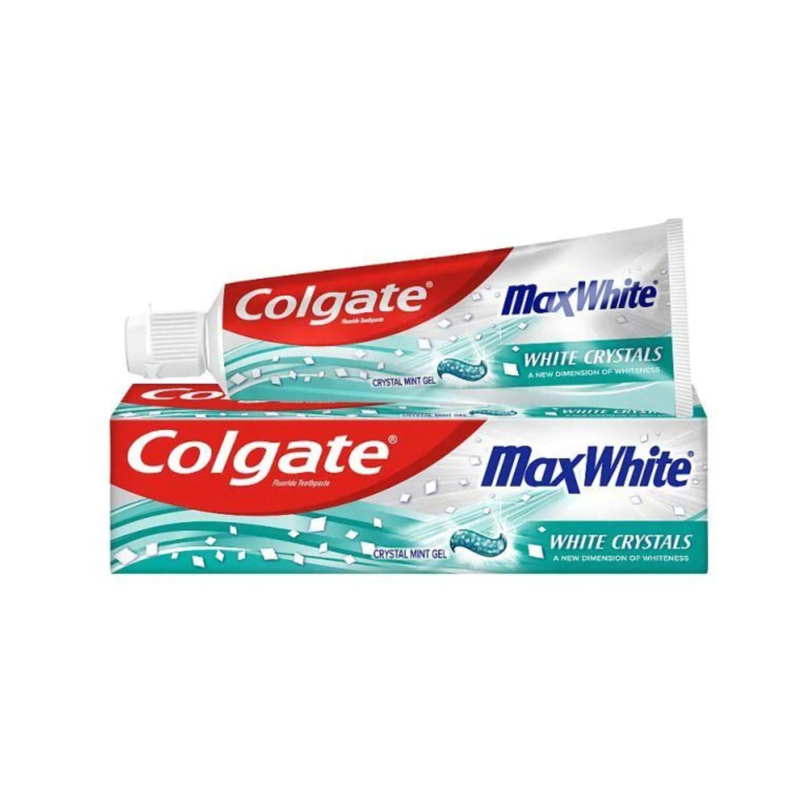 خمیر دندان کلگیت Max White White Crystals حجم 100 میل اورجینال سفیدکننده، ضد پوسیدگی و خوشبوکننده دهان