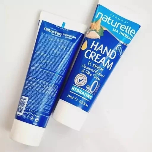 کرم دست فارماسی Naturelle حجم 75 میل اورجینال زیتون یا Sea Therapy مرطوبکننده و نرمکننده پوست دست