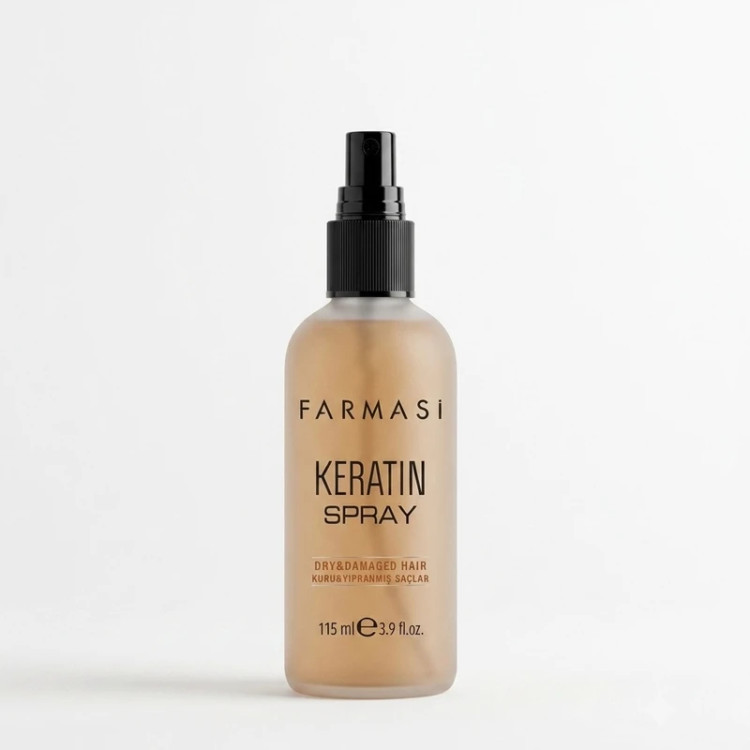 اسپری دوفاز کراتین فارماسی حجم 115 میل اورجینال ترمیمکننده و نرمکننده موهای خشک و آسیبدیده