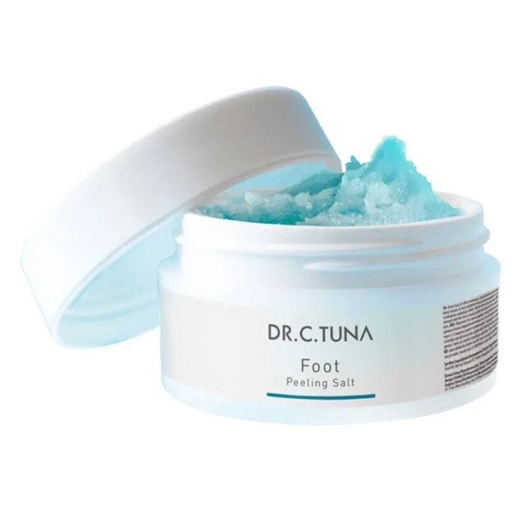 اسکراب نمک پا و دست فارماسی Dr. C. Tuna حجم 250 میل اورجینال لایهبردار، نرمکننده و رفع زبری پوست