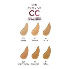 سیسی کرم گلدن رز مدل Skin Perfector CC SPF50