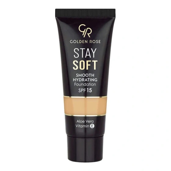 کرم پودر تیوپی آبرسان استی سافت گلدن رز با SPF 15