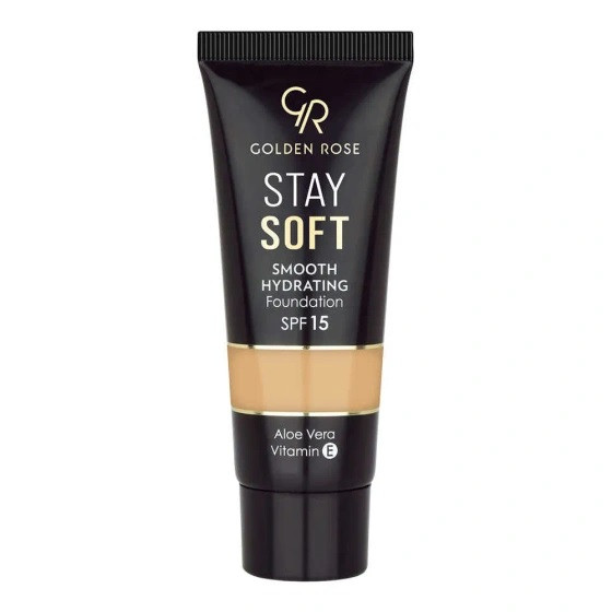 کرم پودر تیوپی آبرسان استی سافت گلدن رز با SPF 15