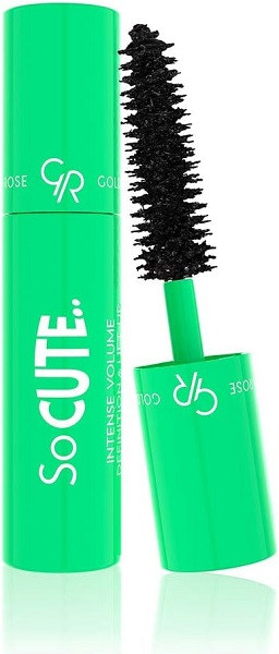 ریمل مینی گلدن رز مدل So Cute Intense Volume حجم 2.5 میل اورجینال حجمدهنده، بلندکننده و لیفتکننده مژه