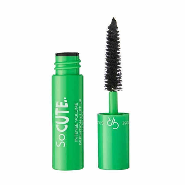 ریمل مینی گلدن رز مدل So Cute Intense Volume حجم 2.5 میل اورجینال حجمدهنده، بلندکننده و لیفتکننده مژه