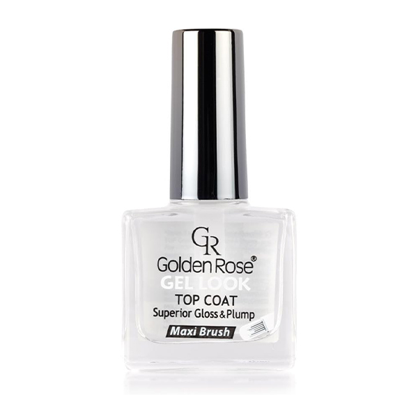 تاپ کات ژل لوک گلدن رز Gel Look حجم 10.5 میل اورجینال | ایجاد جلوه ژلی و درخشش فوقالعاده