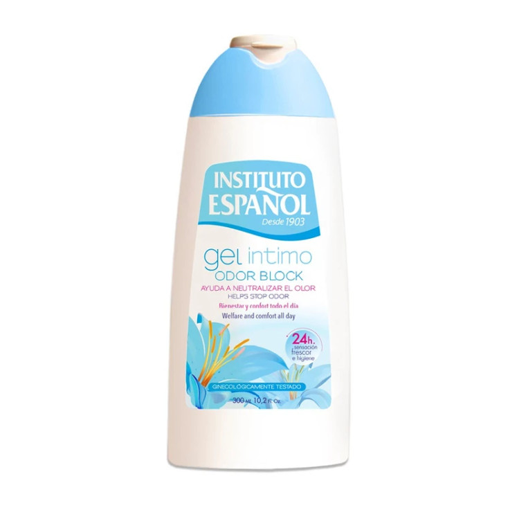 ژل بهداشتی بانوان ضد بوی نامطبوع Gel Íntimo Odor Block اینستیتوتو اسپانول 300 میل