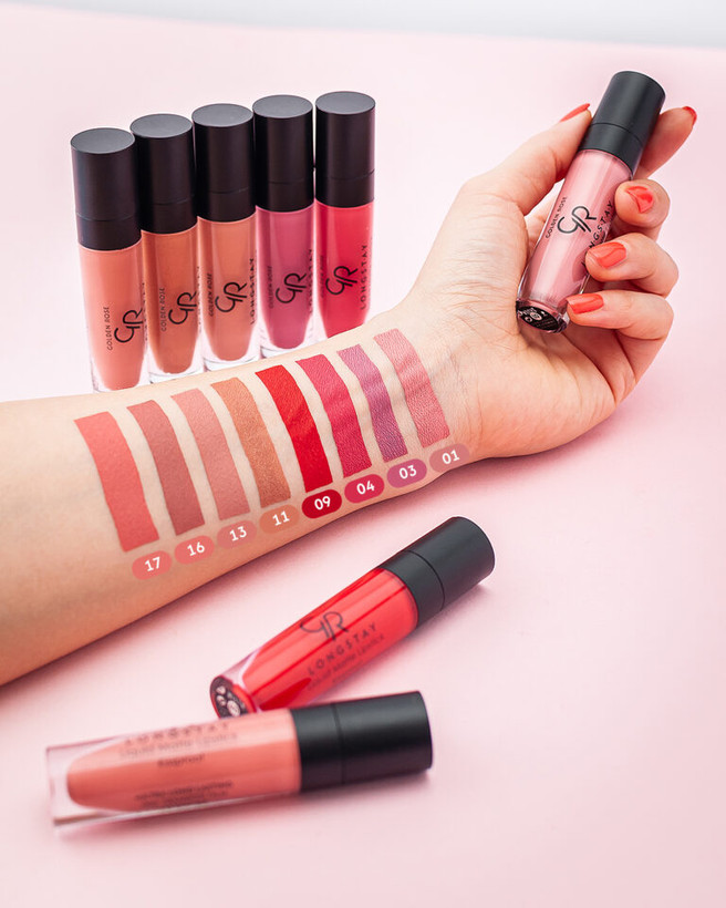 رژ لب مایع بادوام گلدن رز اورجینال