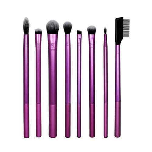 ست براش چشم ریل تکنیک مدل Everyday Eye Essentials مجموعه 8 عددی براش آرایشی چشم