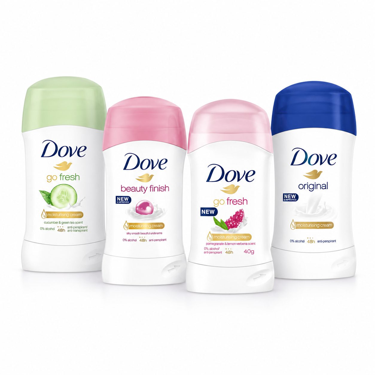 مام استیکی ضد تعریق داو Dove حجم 40 گرم اورجینال | محافظت در برابر تعریق و بوی نامطبوع