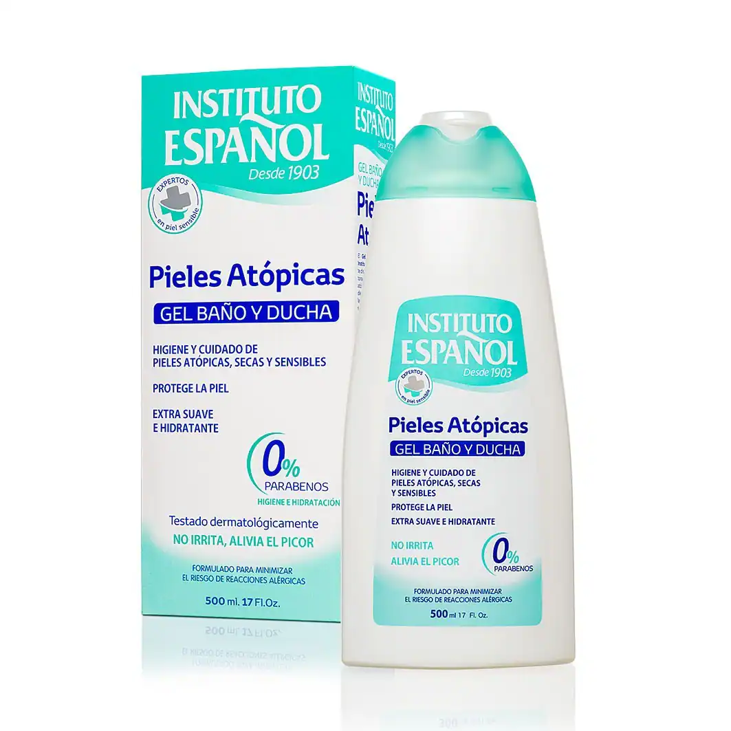 شامپو بدن پوست آتوپیک Gel Baño y Ducha Pieles Atópicas اینستیتوتو اسپانول 300 میل