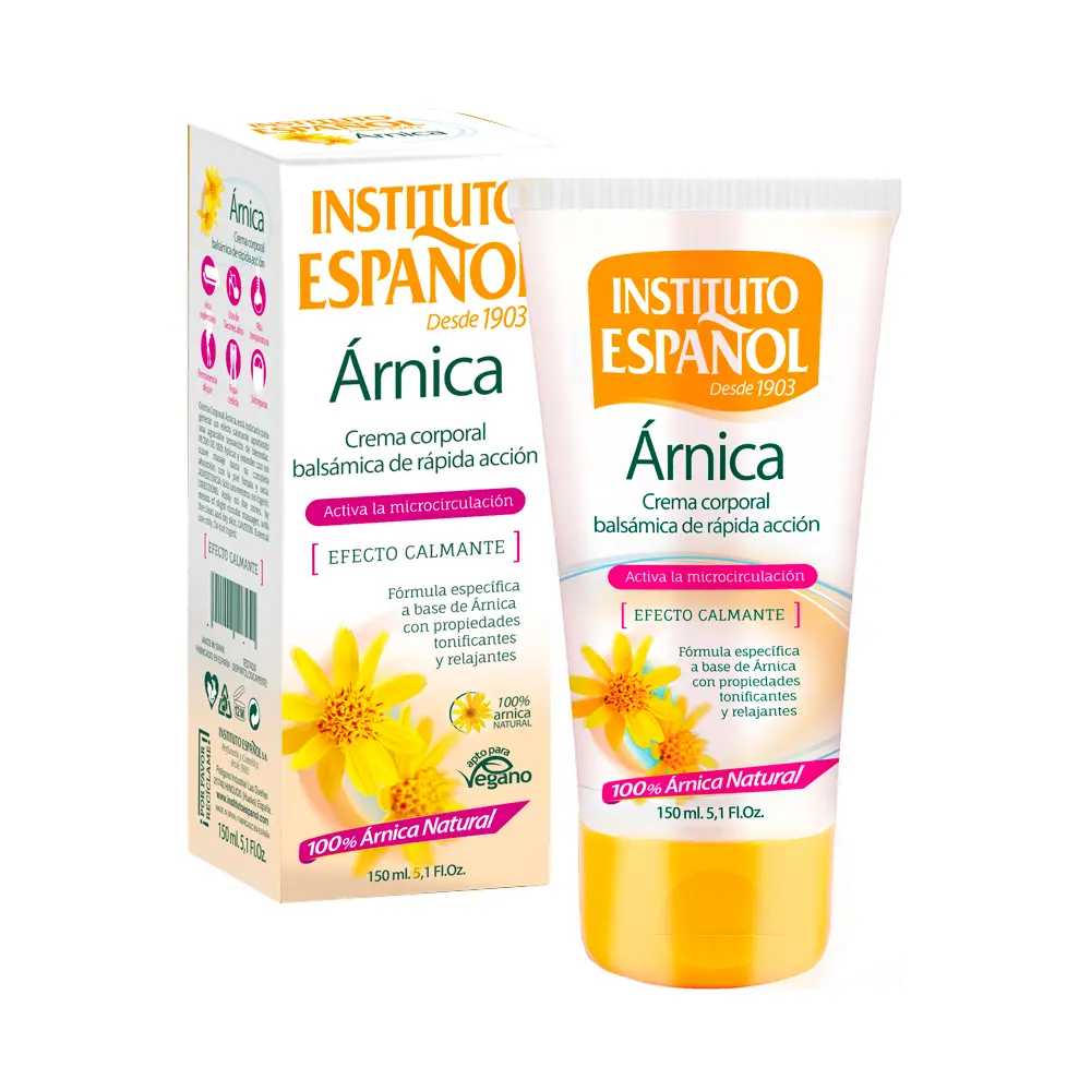 کرم آرنیکا تسکیندهنده بدن Crema de Árnica اینستیتوتو اسپانول 150 میل