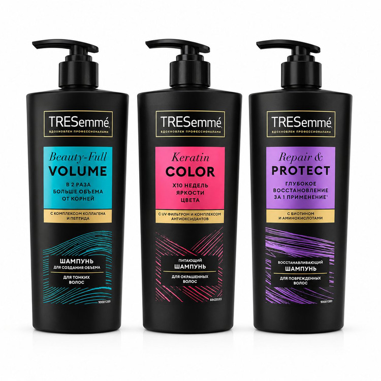 شامپو مراقبت از مو ترزمه حجم 650 میل اورجینال TRESemmé Hair Care Shampoo 650ml واردات قانونی ارسال از منطقه آزاد ارس مدل