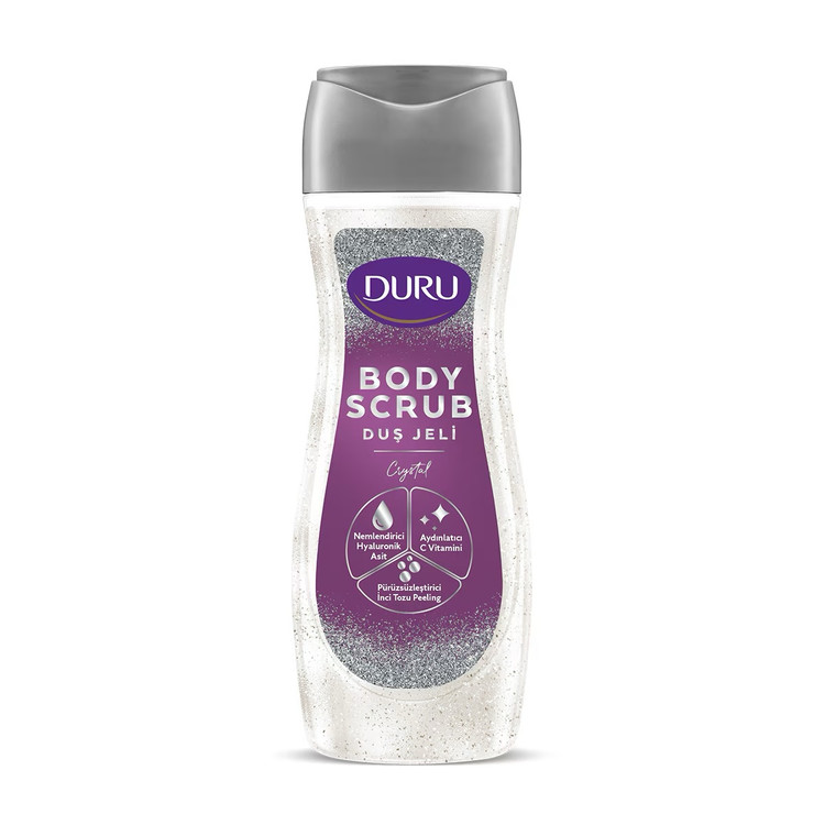 شامپو بدن اسکراب شایندار دورو (DURU Body Scrub Shower Gel) اورجینال حجم 450 میل (واردات قانونی ارسال از منطقه آزاد ارس