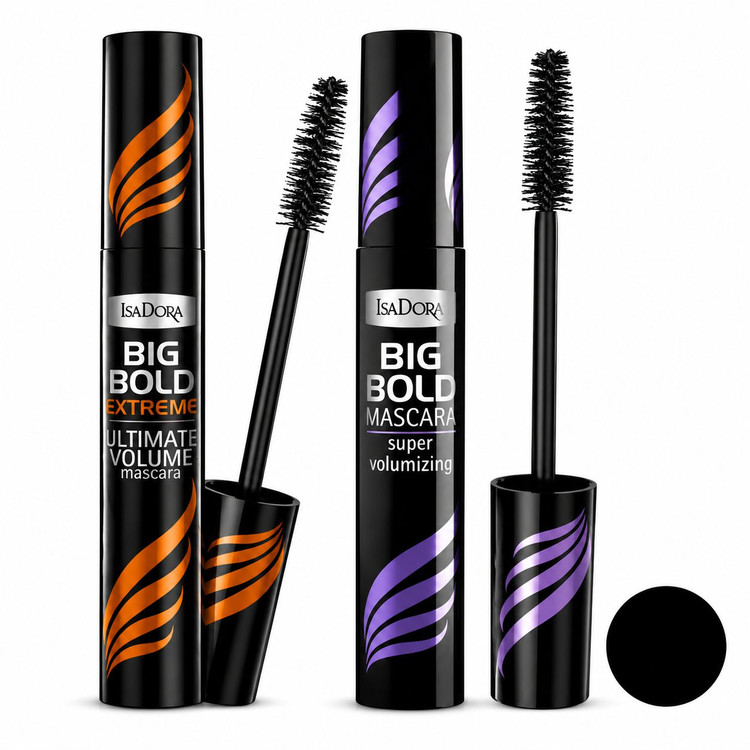 ریمل حجم دهنده بیگ بولد Big Bold Mascara ایزادورا اورجینال