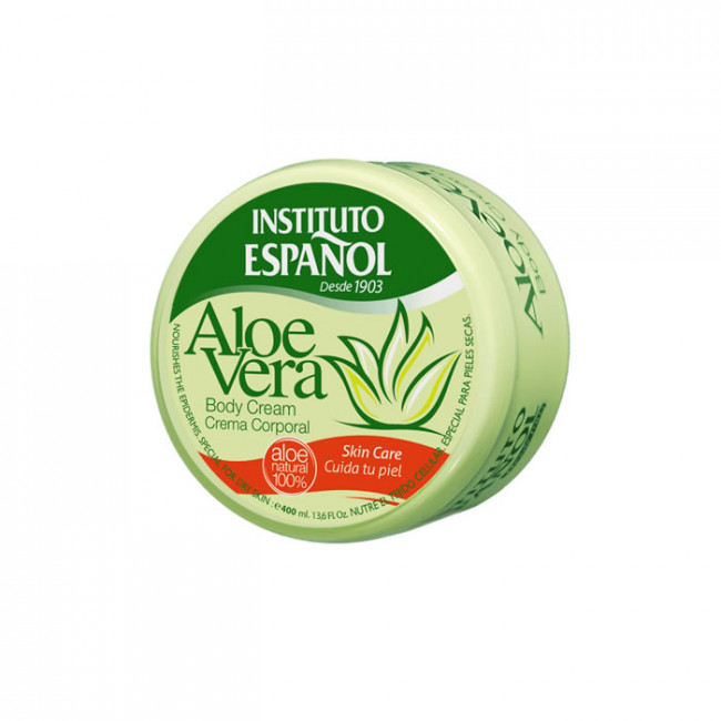 کرم بدن ترمیمکننده آلوئهورا اسپانول Aloe Vera Body Cream اسپانول 30ml انواع پوست