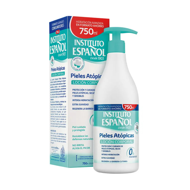 لوسیون بدن پوست آتوپیک اینستیتوتو اسپانول - سری Piel Atópica 750ml