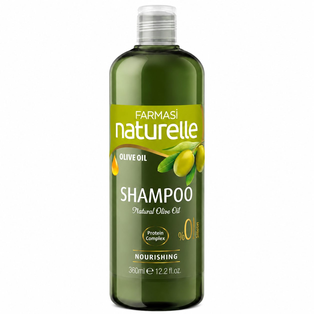 شامپو مو روغن زیتون نچرالتراپی Farmasi Naturelle Olive Oil Shampoo فارماسی 360ml
