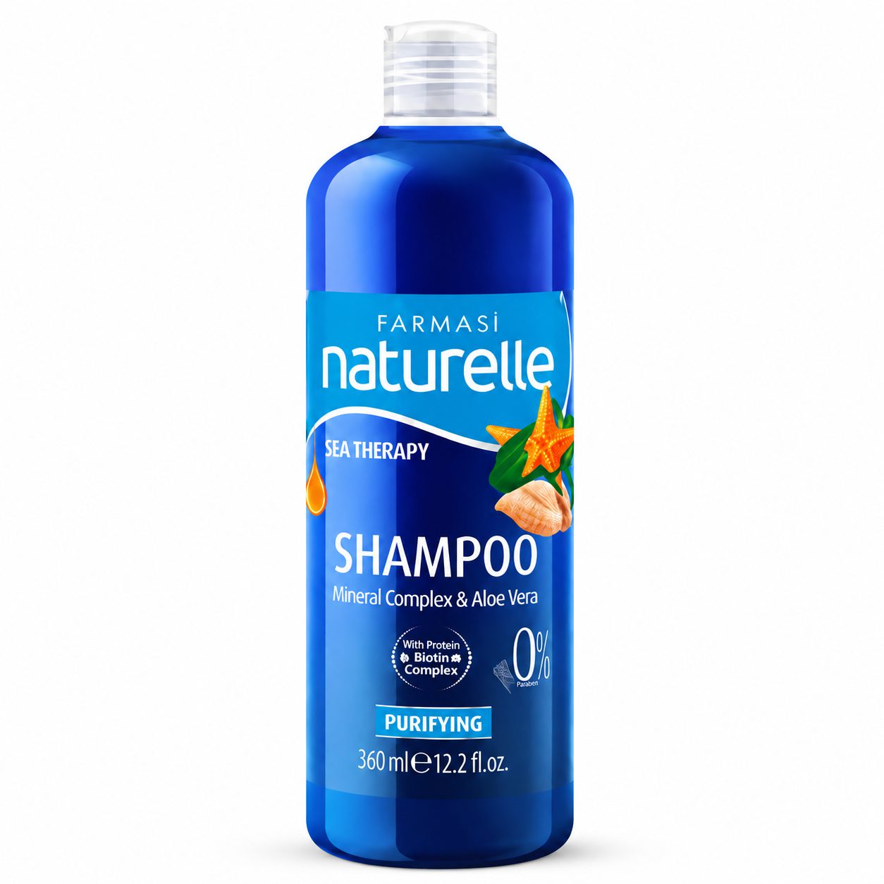شامپو پاککننده و تقویتکننده نچرالتراپی کلینزینگ Farmasi Naturelle Therapy Cleansing Shampoo فارماسی 360 میل