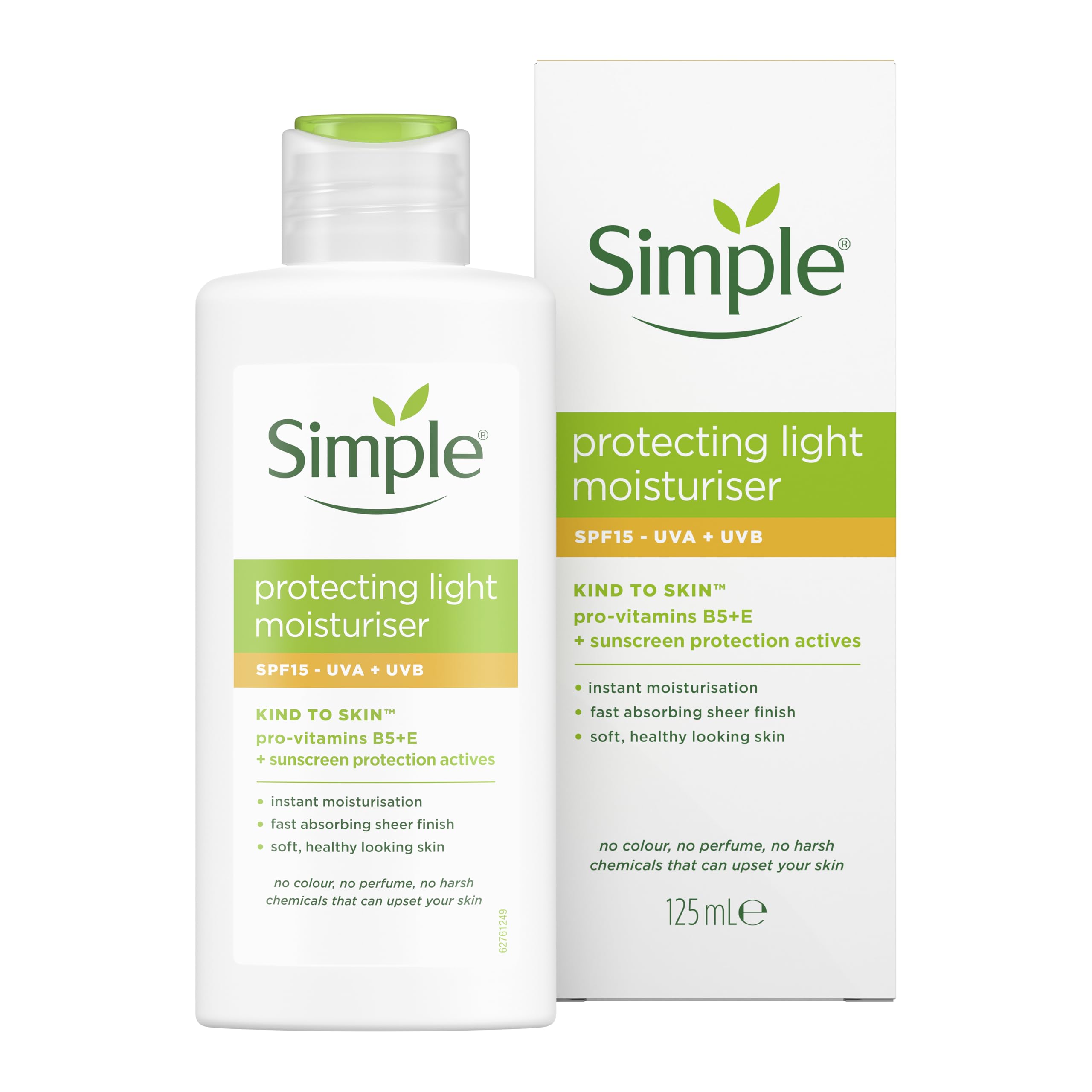 کرم مرطوب کننده محافظت کننده سبک SPF15 Protecting Light Moisturiser SPF15 UVA + UVB 125ml