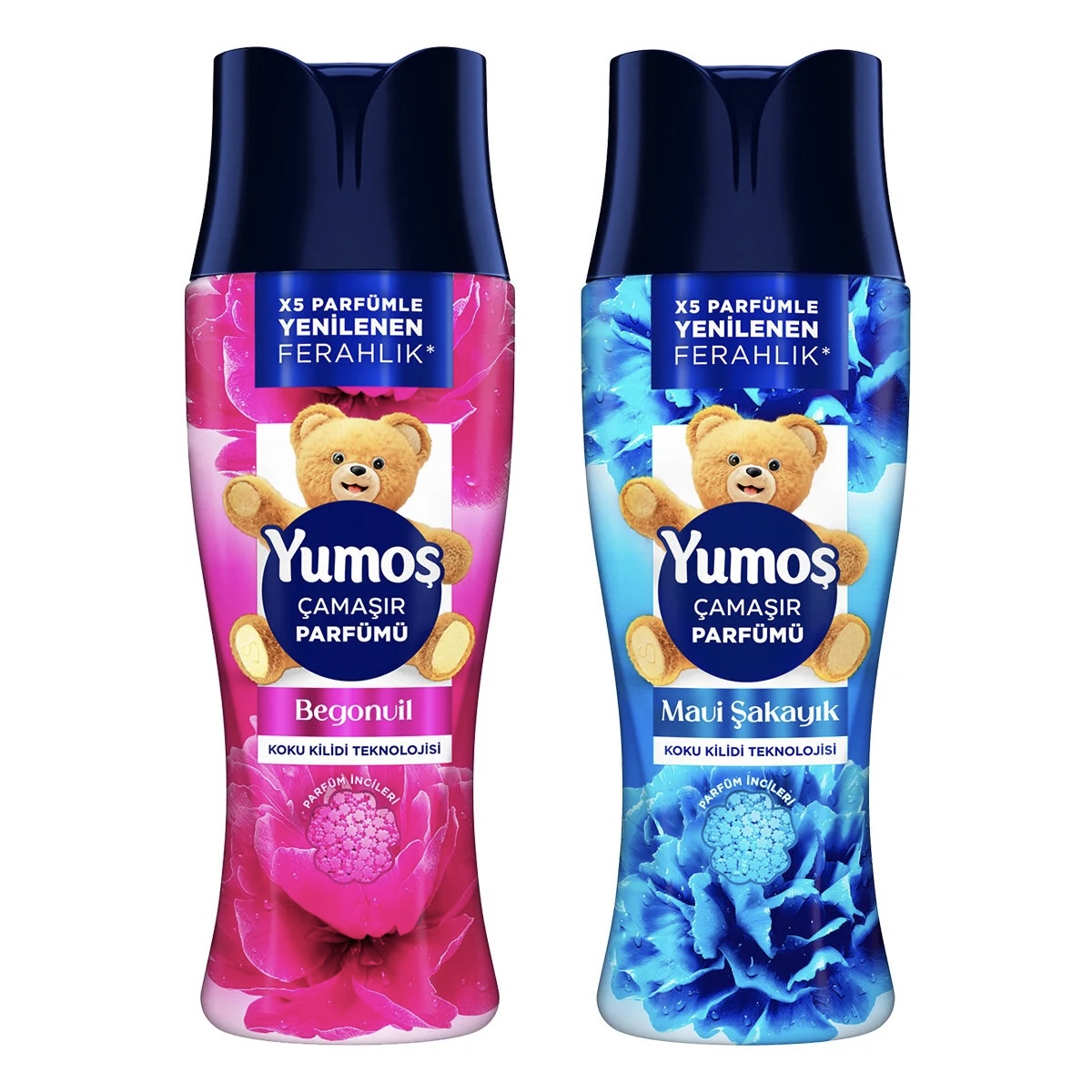 دانه های خوشبو کننده لباس یوموش با رایحههای مختلف 450 میل Yumoş Çamaşır Parfümü Various Scents 450ml