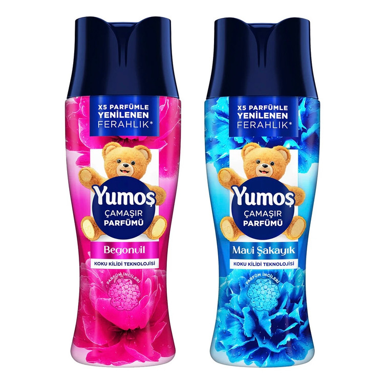 دانه های خوشبو کننده لباس یوموش با رایحههای مختلف 450 میل Yumoş Çamaşır Parfümü Various Scents 450ml