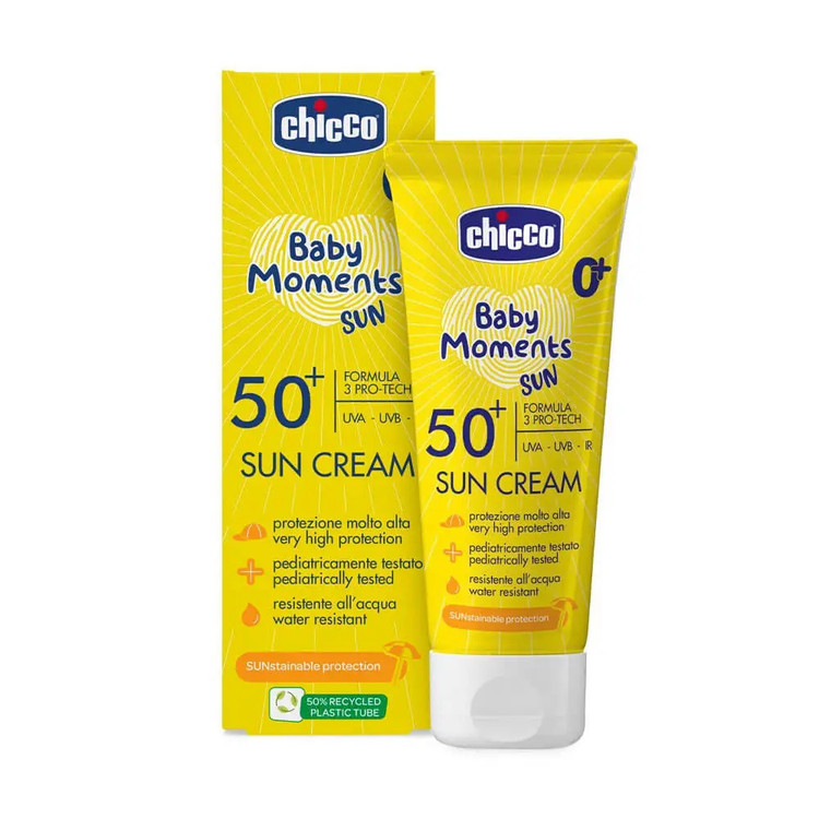 کرم ضد آفتاب کودک چیکو SPF 50+ حجم 75 میل اورجینال