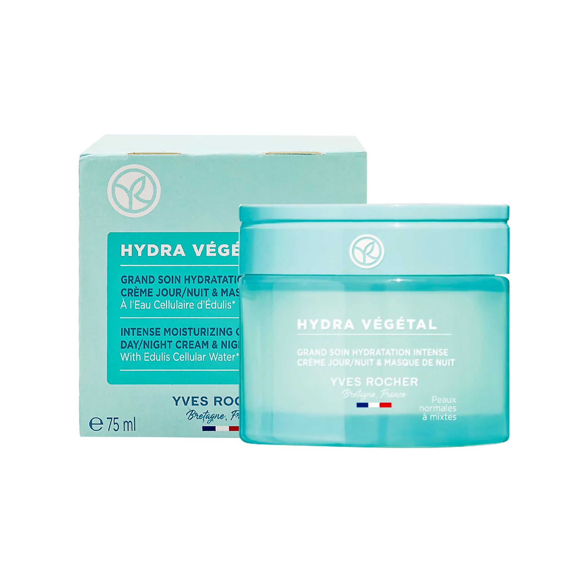 کرم آبرسان ایوروشه Hydra Vegetal روز و شب حجم 75 میل اورجینال