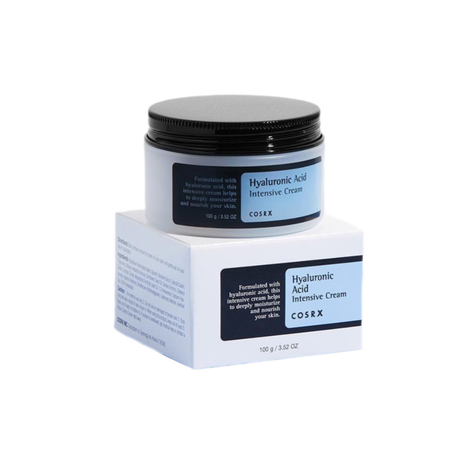 کرم آبرسان هیالورونیک اسید کوزارکس مدل Hyaluronic Acid Intensive Cream حجم 100 میل اورجینال