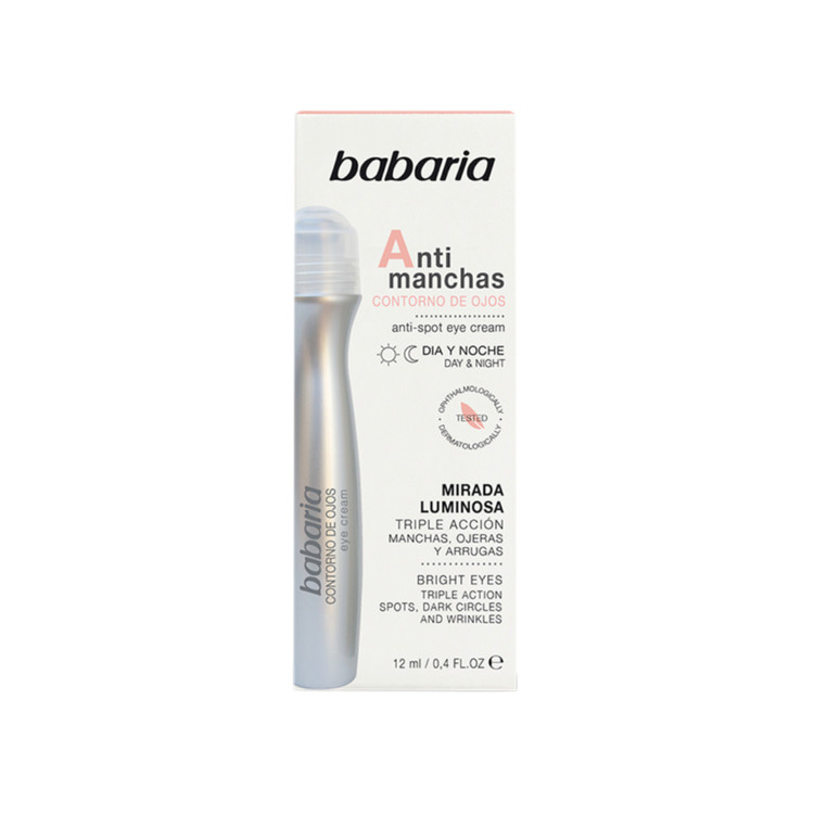 کرم ضد لک دور چشم باباریا 12 میل اورجینال Babaria Anti Spot Eye Contour Cream 12ml