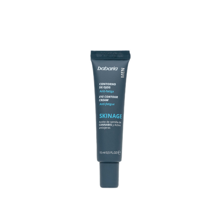 کرم دور چشم مردانه باباریا Skinage حجم 15 میل اورجینال Babaria Men Skinage Eye Contour Cream 15ml کاهش پف، تیرگی و آبرسا