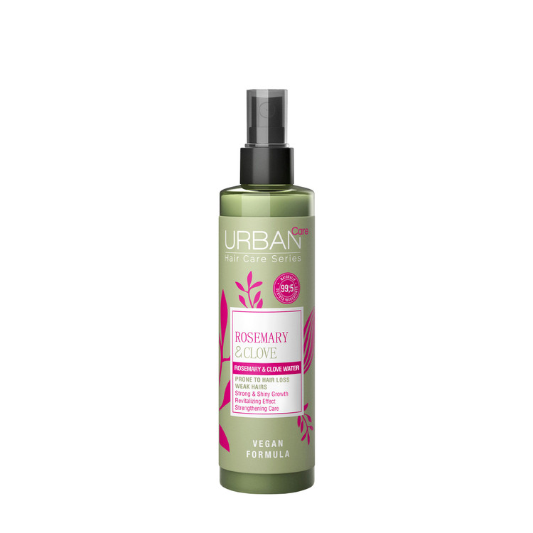 اسپری مراقبت مو اوربان کر رزماری و میخک حجم 150 میل اورجینال Urban Care Rosemary & Clove Hair Care Water 150ml آبرسا