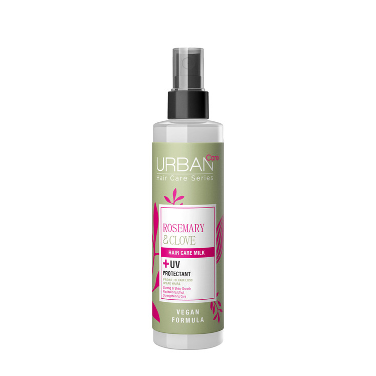 اسپری دوفاز شیر مو اوربان کر رزماری و میخک حجم 200 میل اورجینال Urban Care Rosemary & Clove Hair Care Milk 200ml تقو