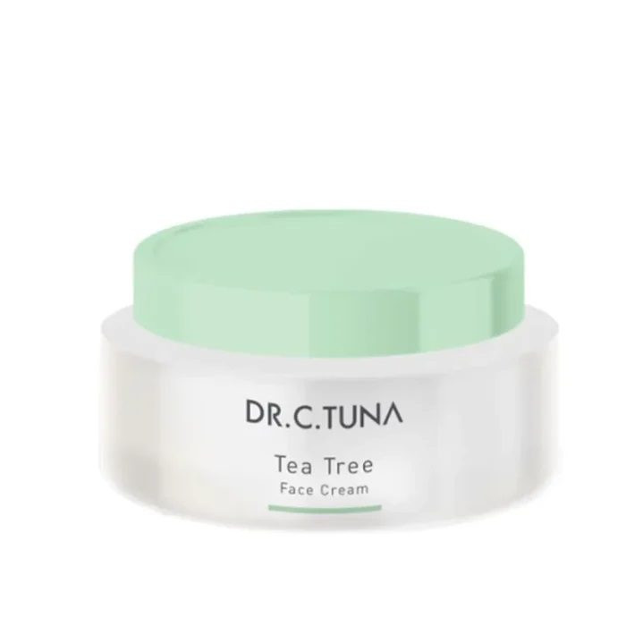 کرم مرطوب کننده و آبرسان صورت درخت چای دکتر سی تونا فارماسی مناسب پوست چرب و مستعد جوش Tea Tree