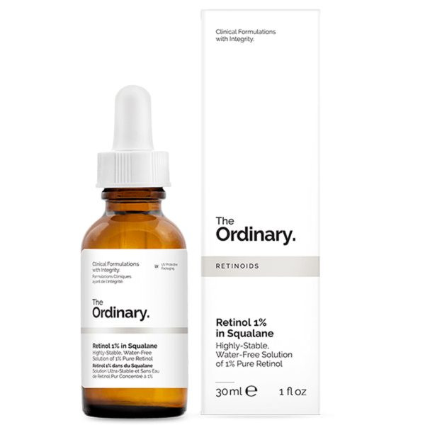 سرم جوانساز و ضد چروک رتینول اوردینری در اسکوالن با غلظتهای مختلف Retinol