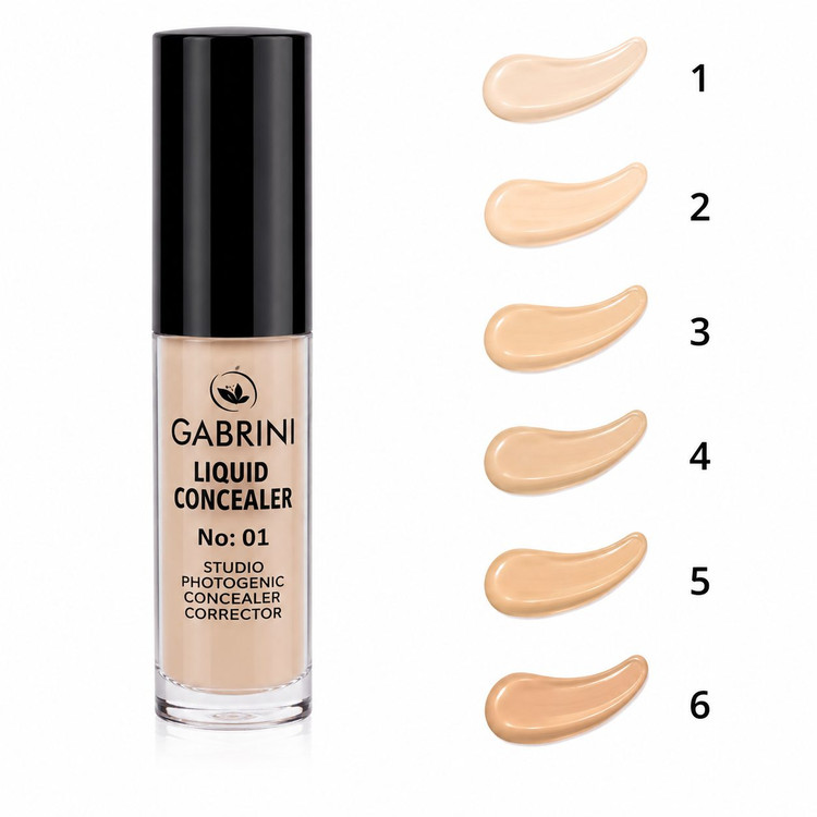 تستر کانسیلر مایع گابرینی Gabrini Liquid Concealer