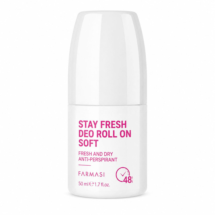 دئودورانت رولی فارماسی سری استی فرش و ماسکولین Farmasi Stay Fresh & Masculine Deo Roll-On 50ml