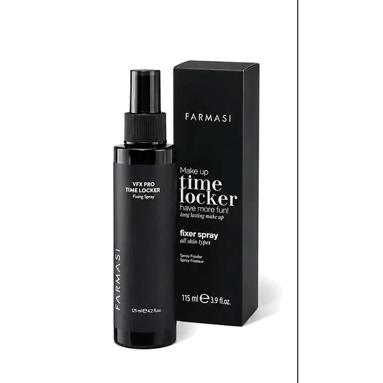اسپری تثبیت کننده آرایش فارماسی مدل VFX Pro Time Locker حجم 115 میلیلیتر واردات قانونی ارسال از منطقه آزاد