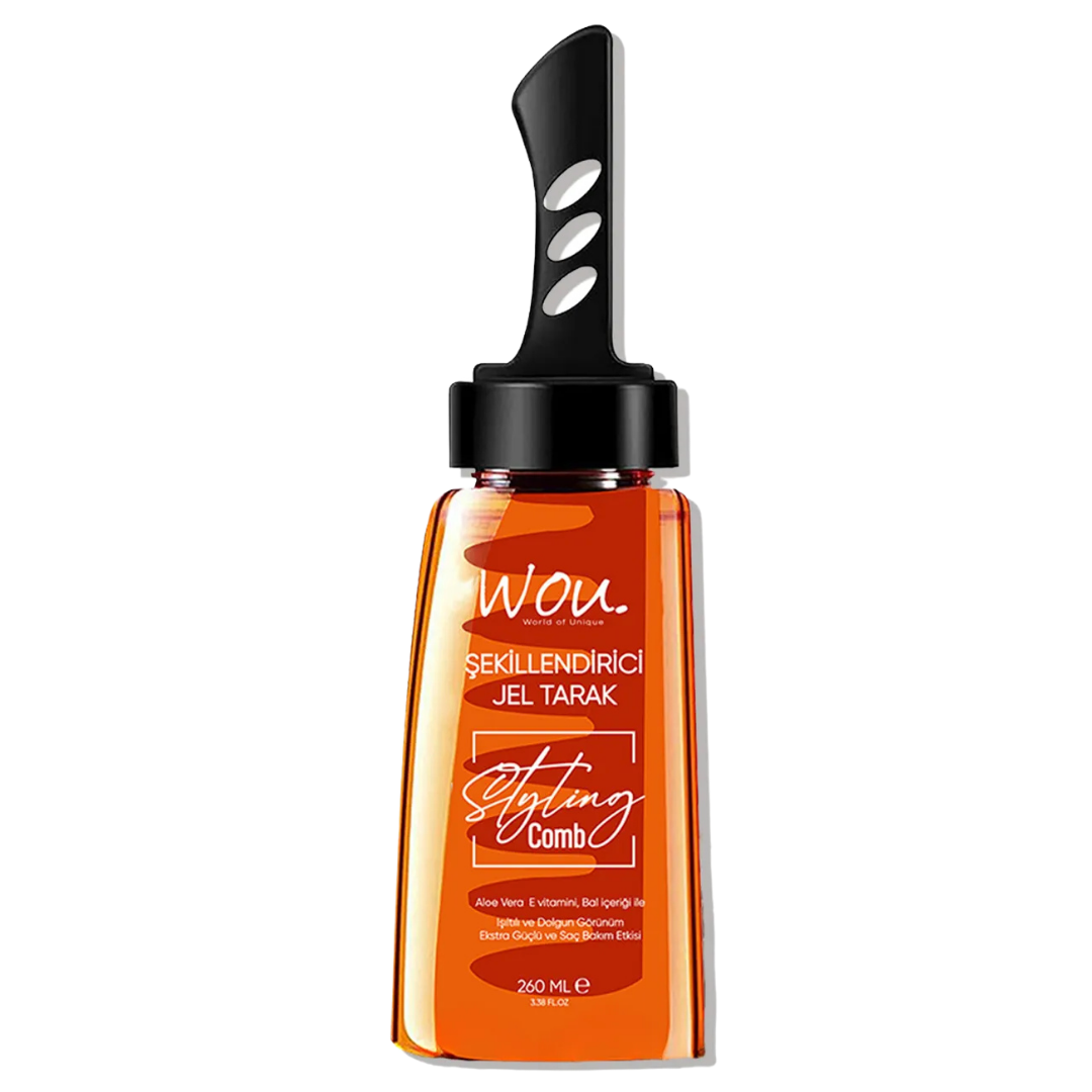 ژل شانهای حالتدهنده مو وو Wou حجم 260 میل Wou Styling Comb Gel اورجینال