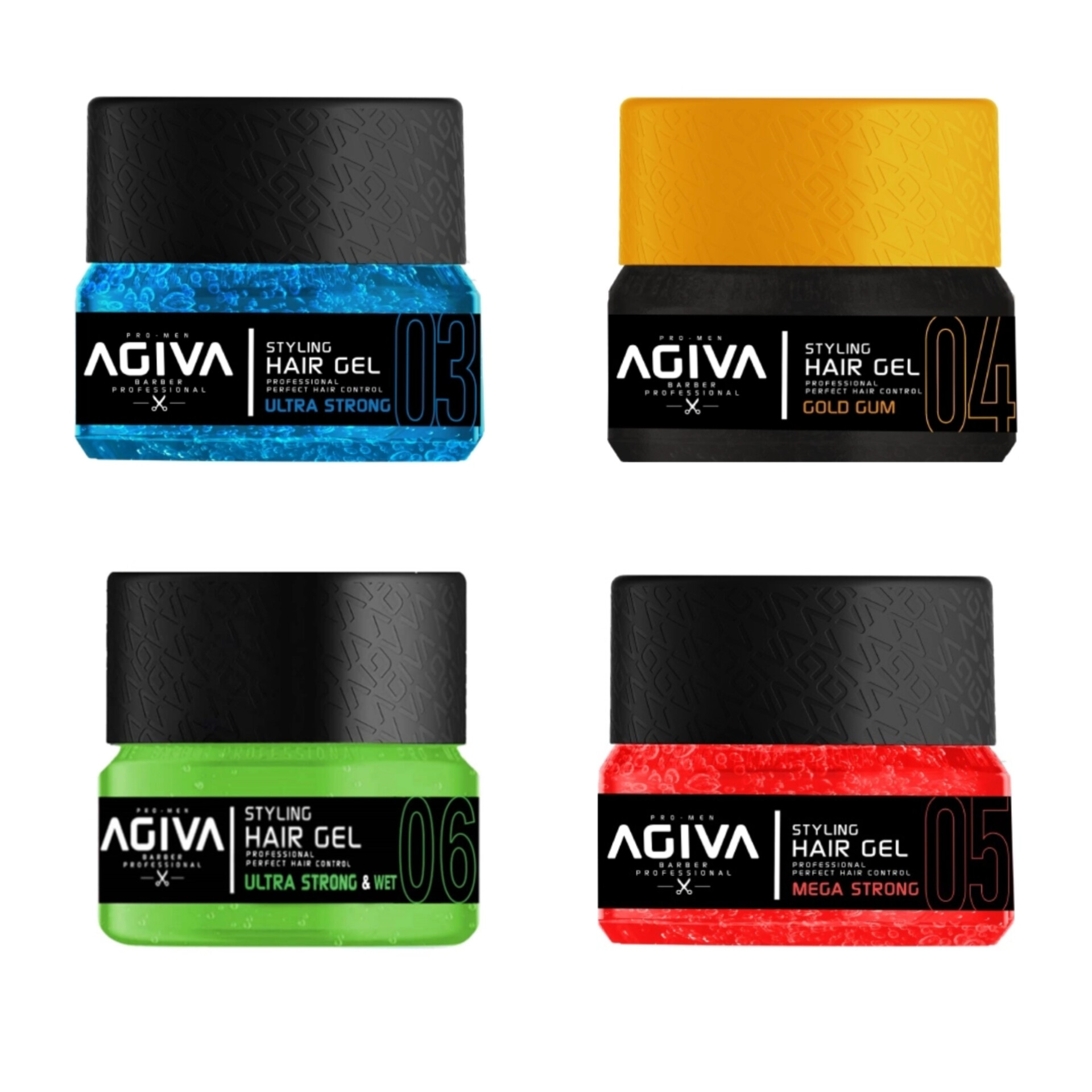ژل مو آگیوا Agiva Styling Hair Gel حجم 200 میل مدلهای متنوع اورجینال