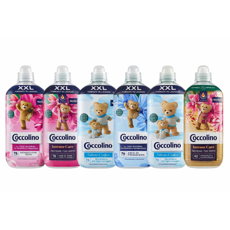 نرمکننده لباس کوکولینو XXL حجم 1750 میل Coccolino Fabric Softener اورجینال