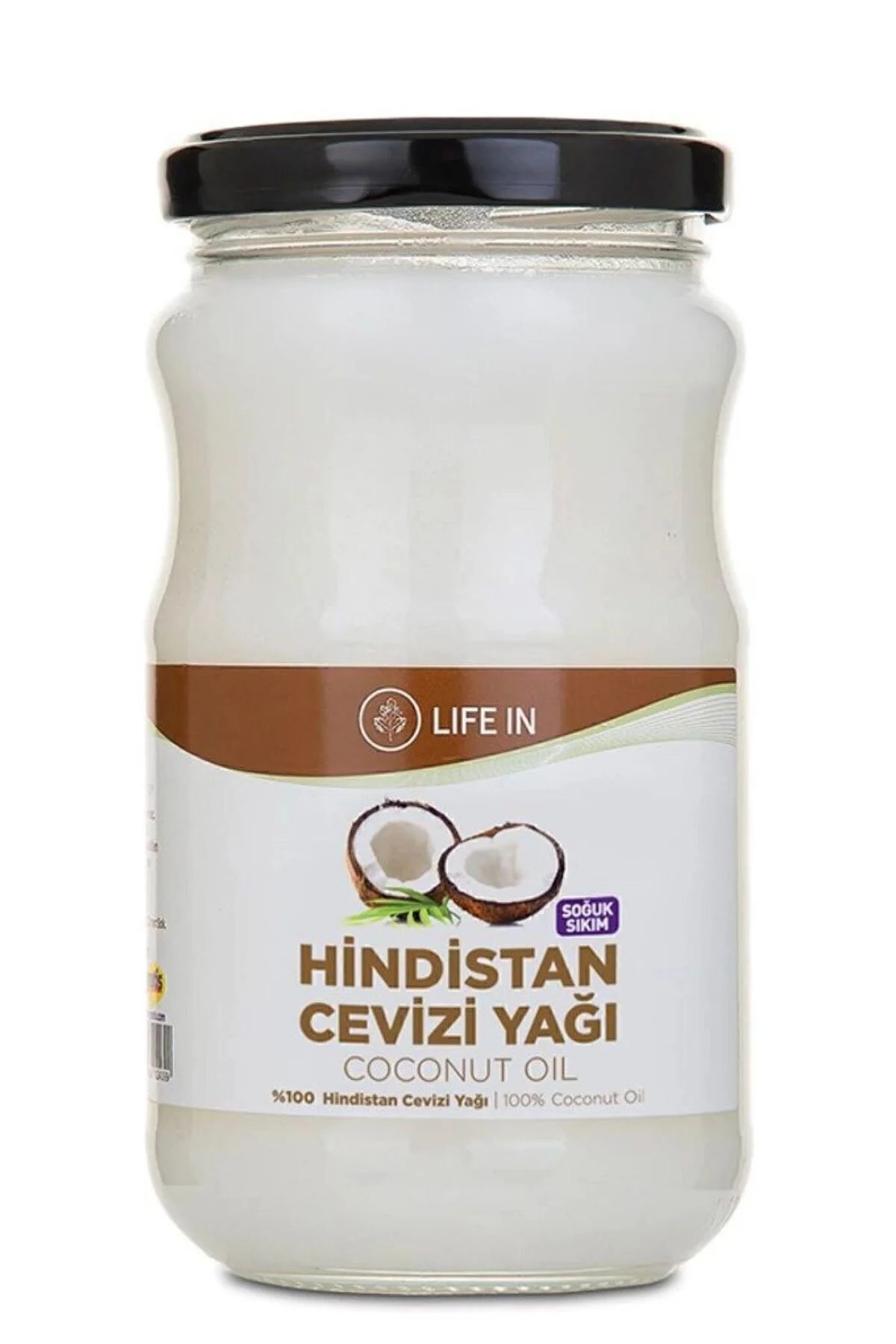 روغن نارگیل لایف این حجم 330 گرمی اورجینال Life In Coconut Oil 330g Original