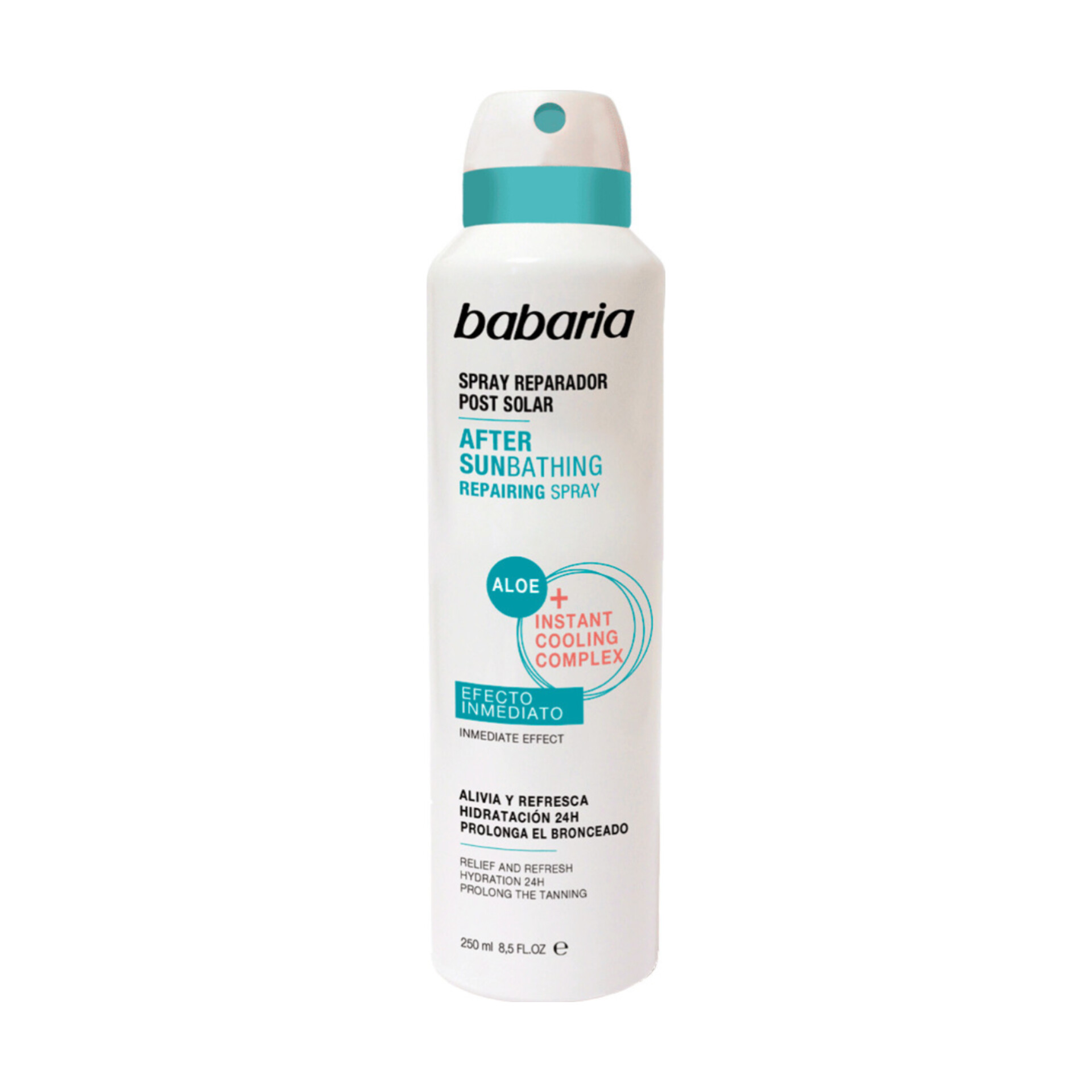 اسپری ترمیمکننده پس از آفتاب باباریا حجم 250 میل اورجینال Babaria After Sun Repairing Spray 250ml خنککننده و رطوبترسا