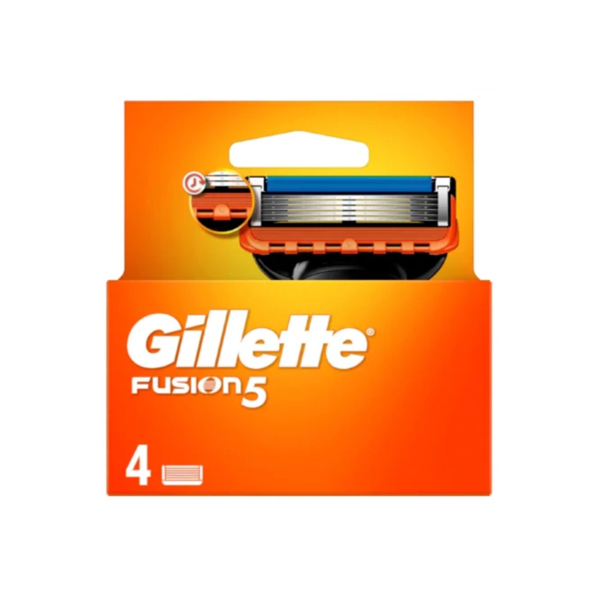 تیغ یدک ژیلت فیوژن Fusion 5 بسته 4 عددی