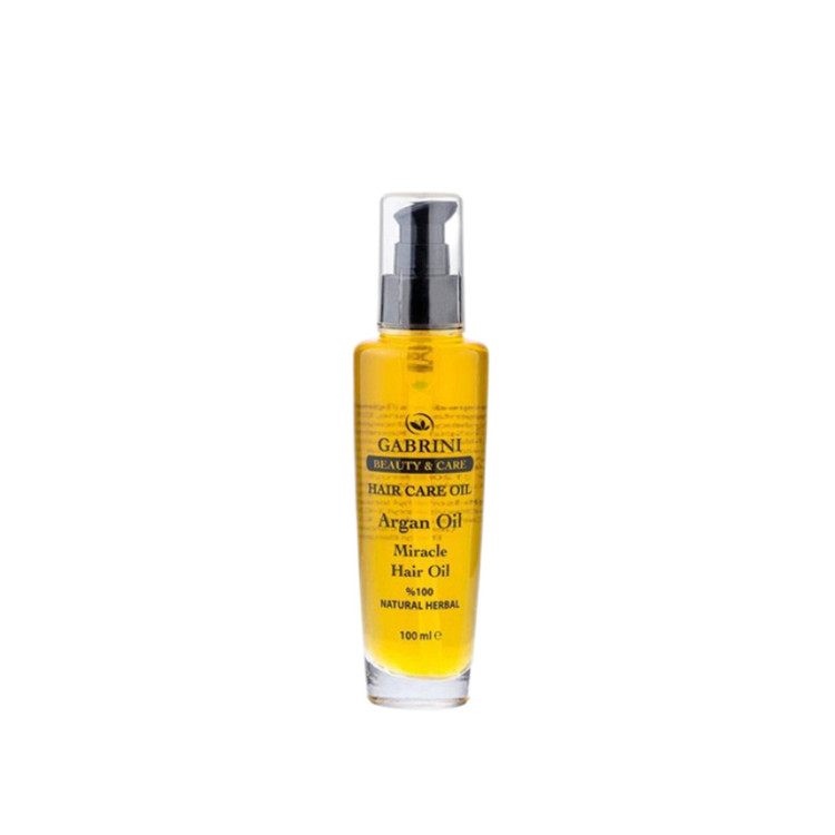 روغن آرگان مو گابرینی اورجینال مدل Miracle حجم 100 میل ترمیمکننده و تقویتکننده موهای خشک و آسیبدیده