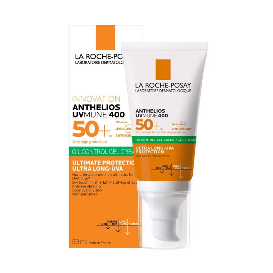 کرم ضد آفتاب بی رنگ لاروش پوزای spf+50 حجم 50 میل