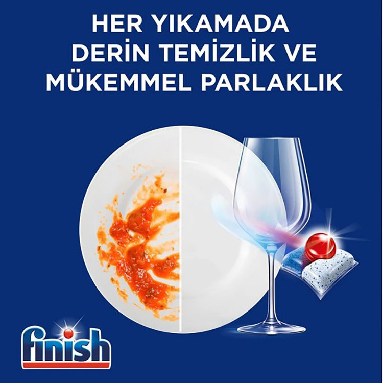 قرص ماشین ظرفشویی فینیش مدل کوانتوم بسته 40 عددی Finish Powerball