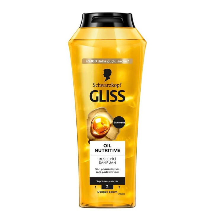 شامپو مو گلیس Gliss اورجینال حجم 400 میل ترمیمکننده و تقویت مو