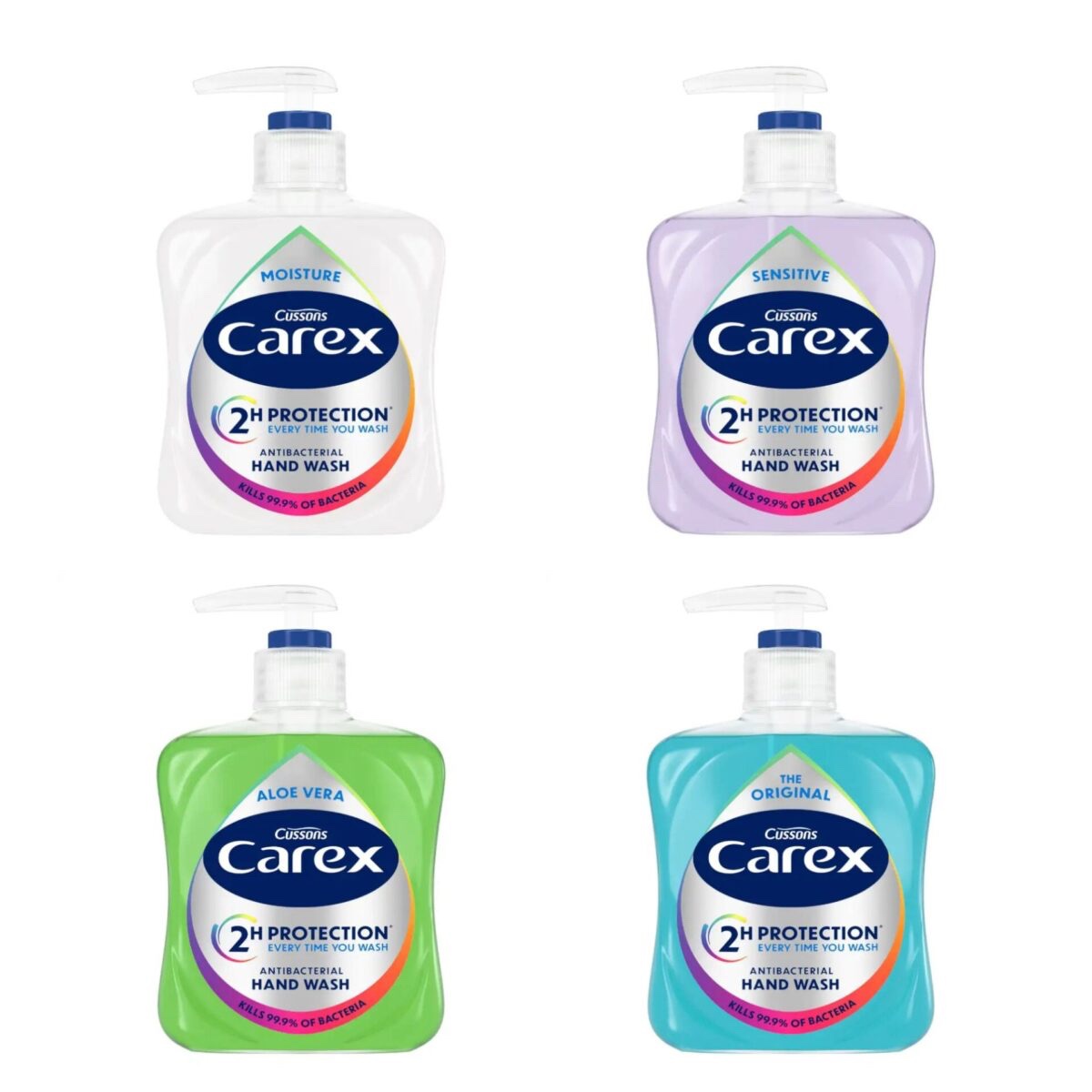 مایع دستشویی کارکس Carex حجم 250 میلی لیتر