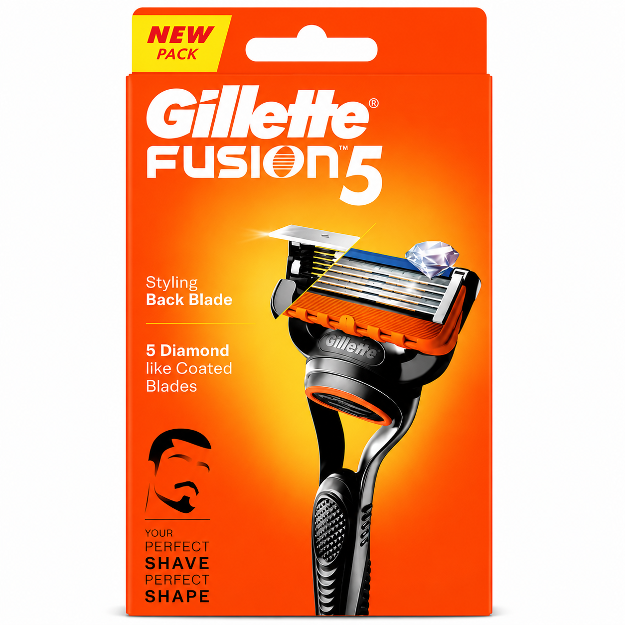 خود تراش ژیلت فیوژن 5 همراه با یک تیغه یدک Gillette Fusion 5